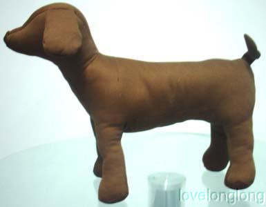 Chocolate Khaki Dogs Mannequins