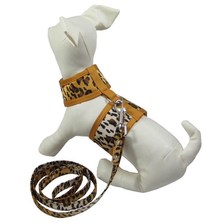 Leopard print Style Dual Safety Harness