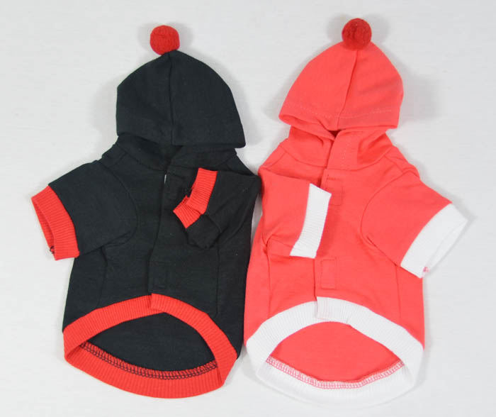 cute dog clothes with a hat 3 colors