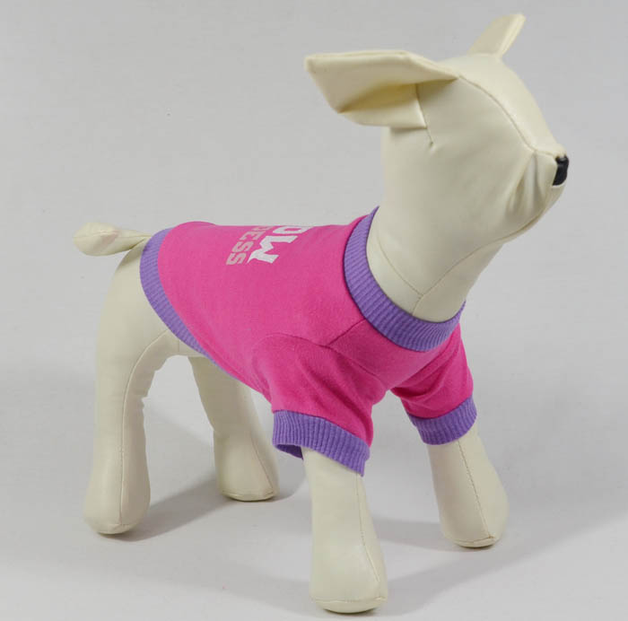 plain dog t-shirts 4 color printed