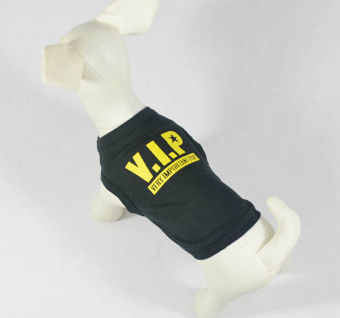 dog T-shirt tank top printed VIP