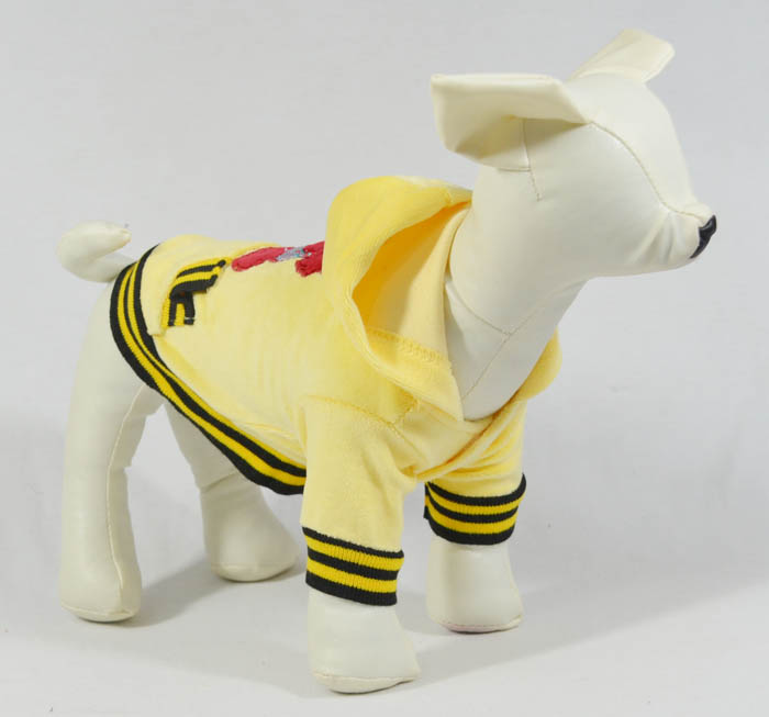 Velvet embroidery pet coats