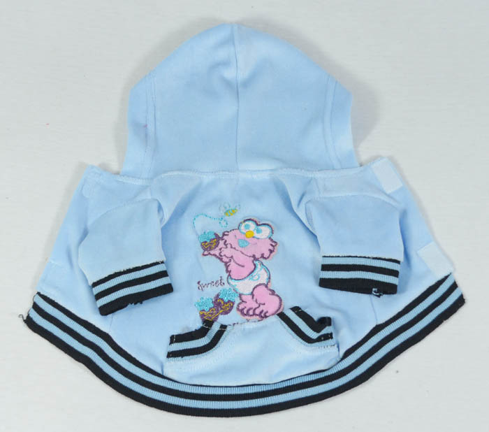 Velvet embroidery pet coats