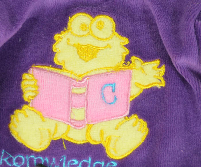 Velvet embroidery pet coats