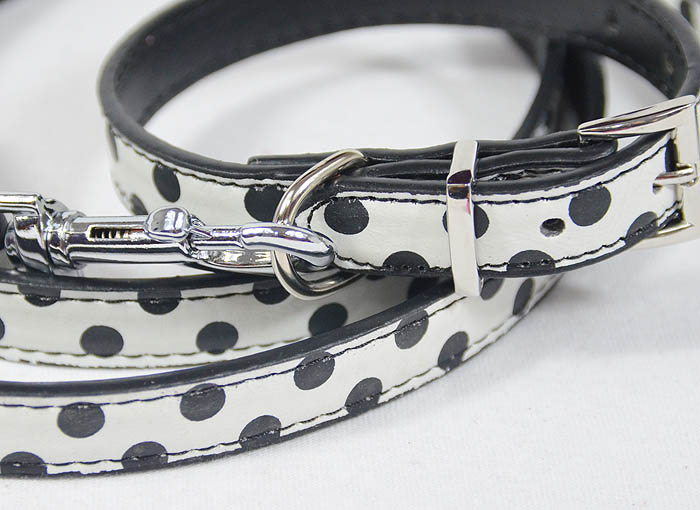 leather dog collars and Leashes5 colors