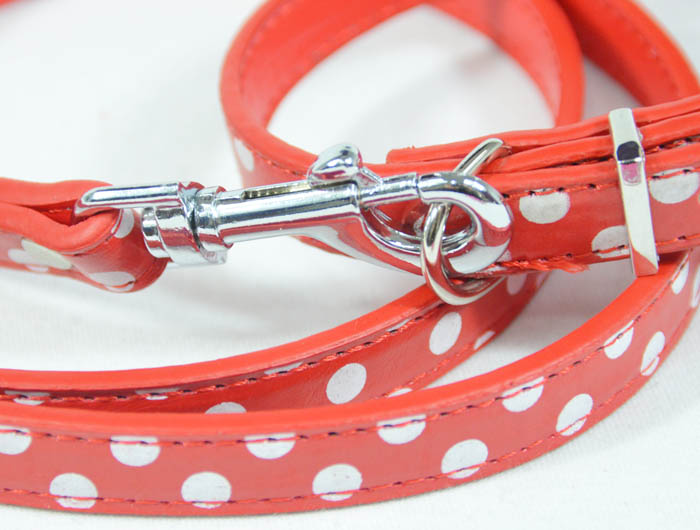 leather dog collars and Leashes5 colors