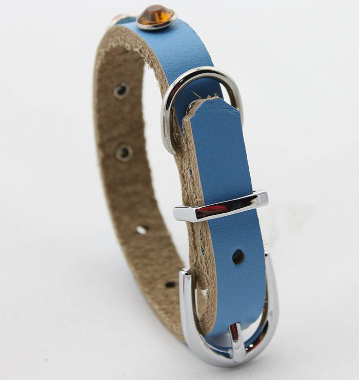 Genuine Double leather Dog collar