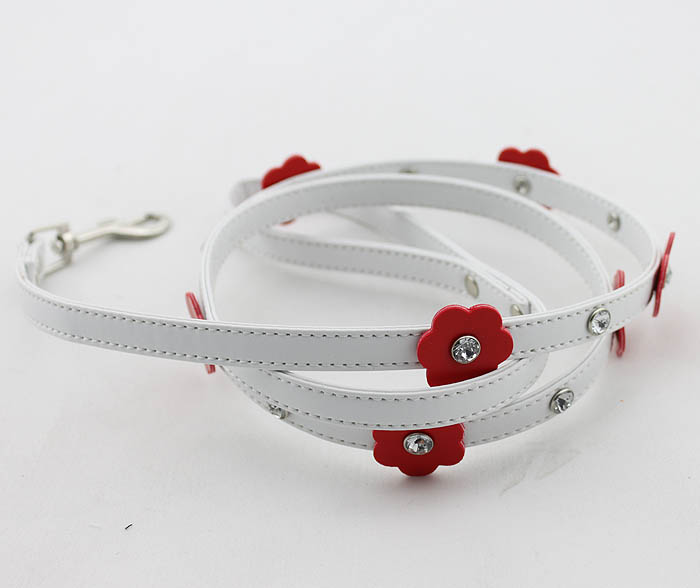 Crestal flower Collar leash set