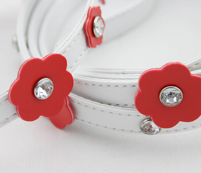 Rhinestone Flower Jeweled Collar