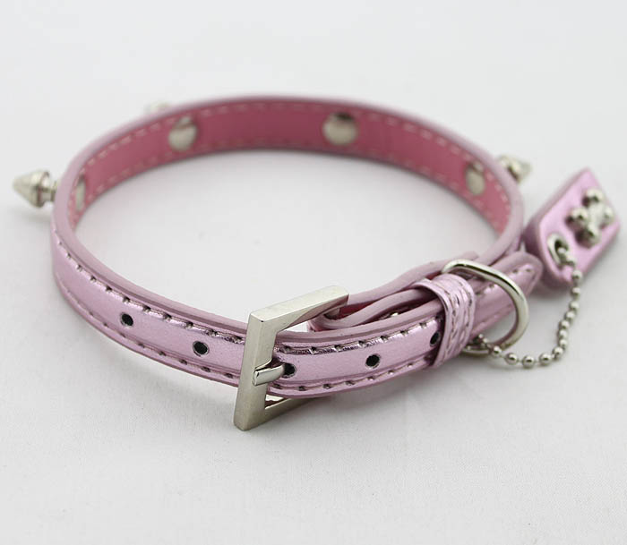 Dog spikes Leather Collar
