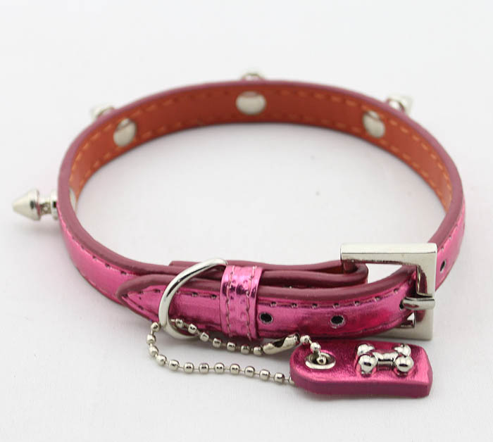 Dog spikes Leather Collar