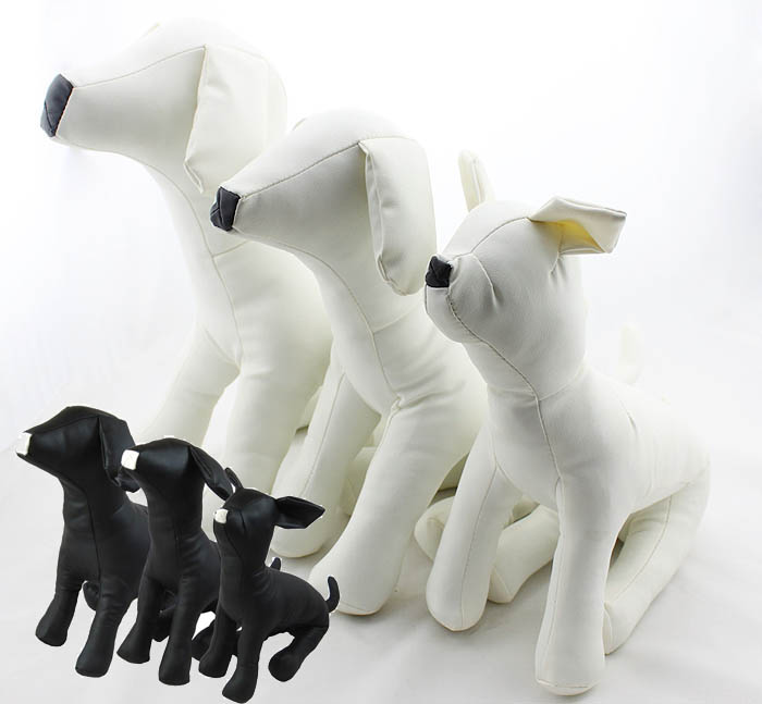 Leather Dog Mannequins SET (3 piece)