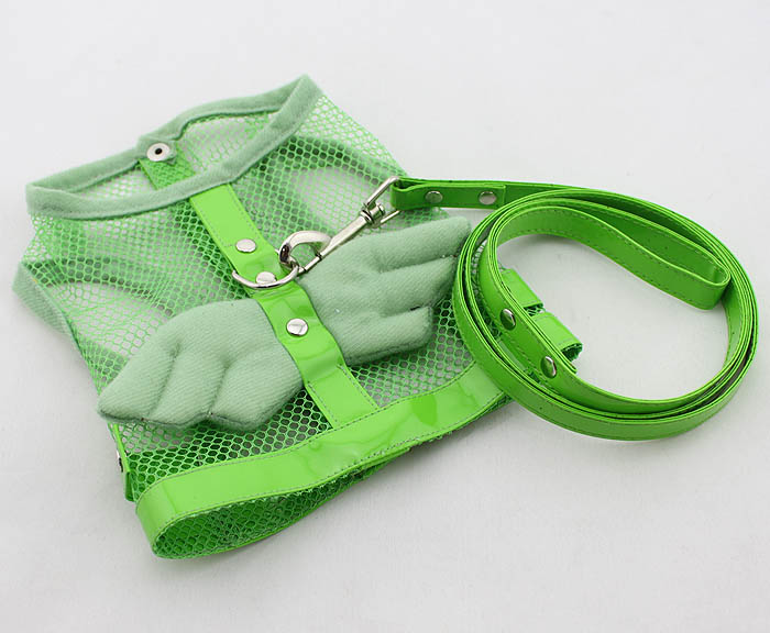 Mesh Sport Harness With Leads