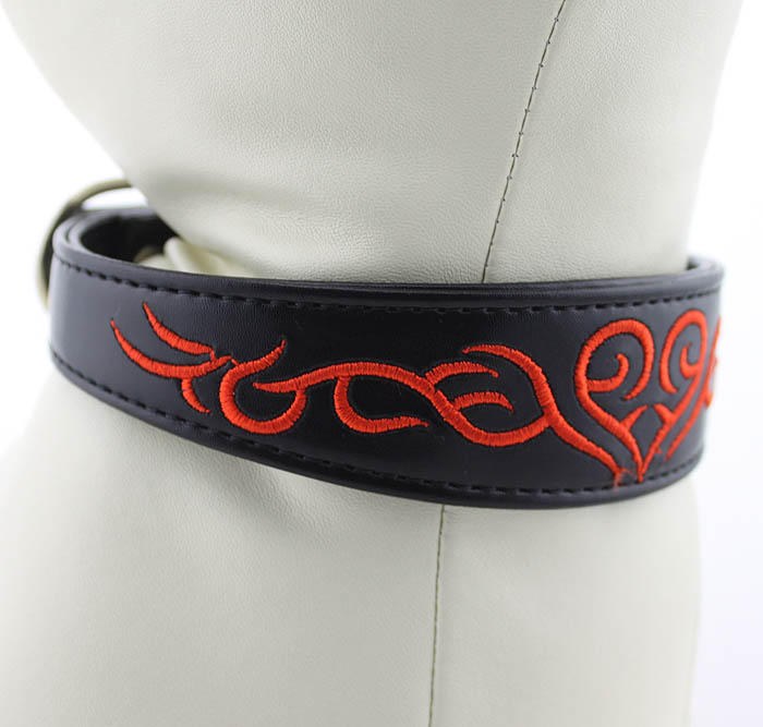 Embroidery Leather Collar
