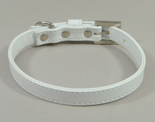 Blank lether collar