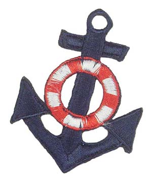 Anchor design Crest(10 pieces)