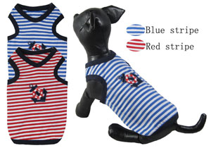 Anchor His-and-hers Striped tank